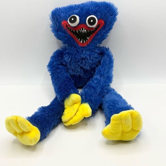 Poppy Playtime Scary Huggy Wuggy Connect Hands Plush Toy 16” - Picture 1 of 6